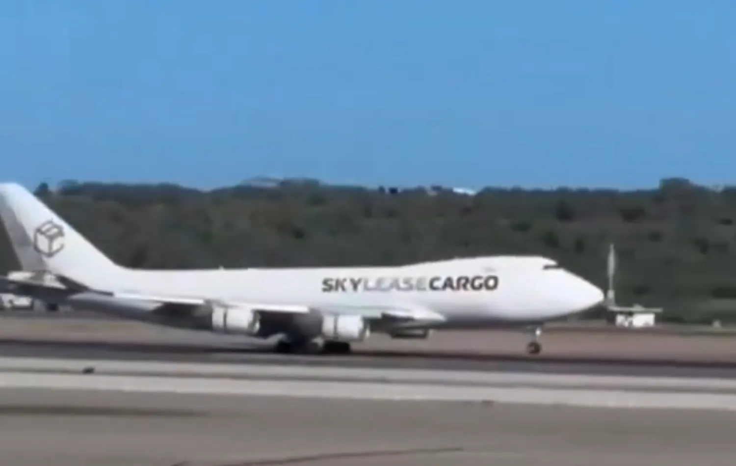 Pro primera vez un avión de cargar en EE. UU.