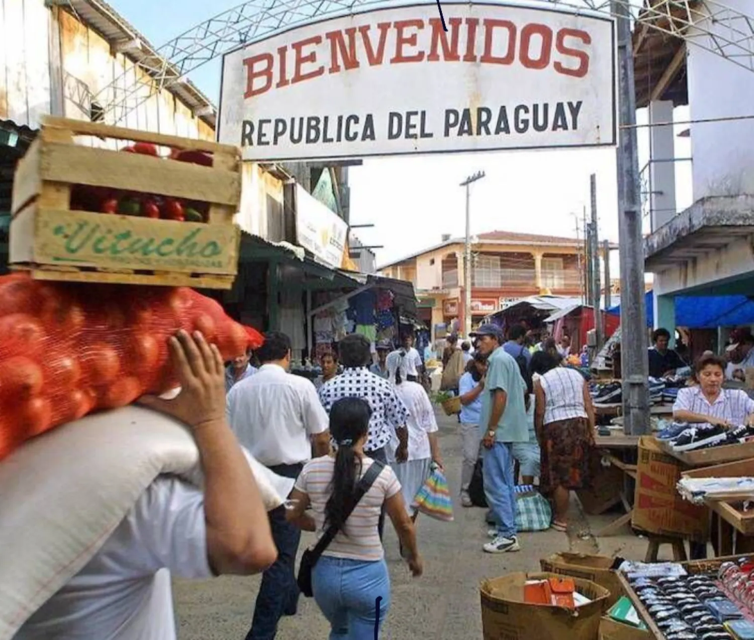 El comercio de Clorinda está golpeando.