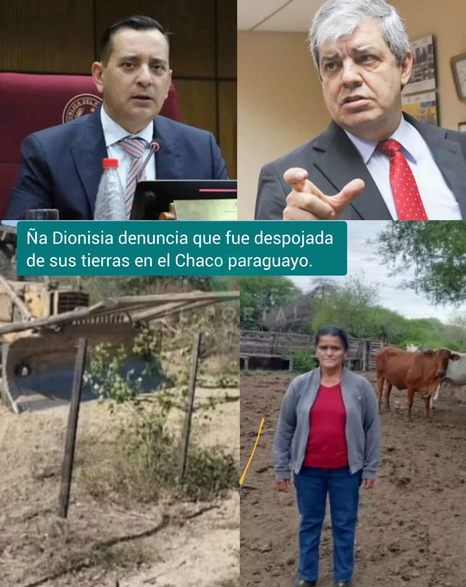 Dirigente acusa a Riera a un senador y a un menonita de invasión a la propiedad privada.