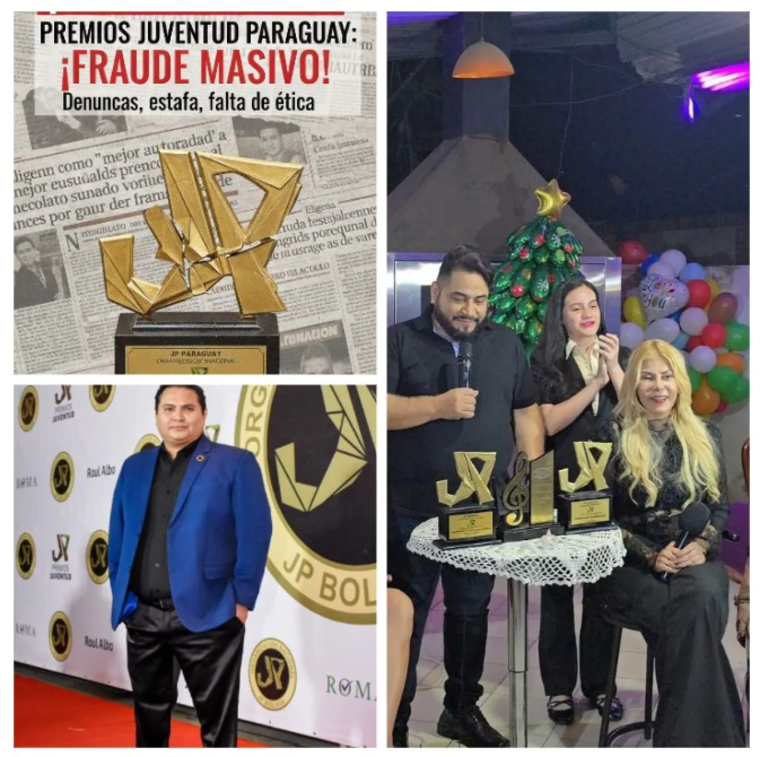 NAHARA LEON la conocida periodista de Activa sin filtro TV sale al paso aclarando falsas publicaciones y denunciando FRAUDE EN LOS  PREMIOS JUVENTUD