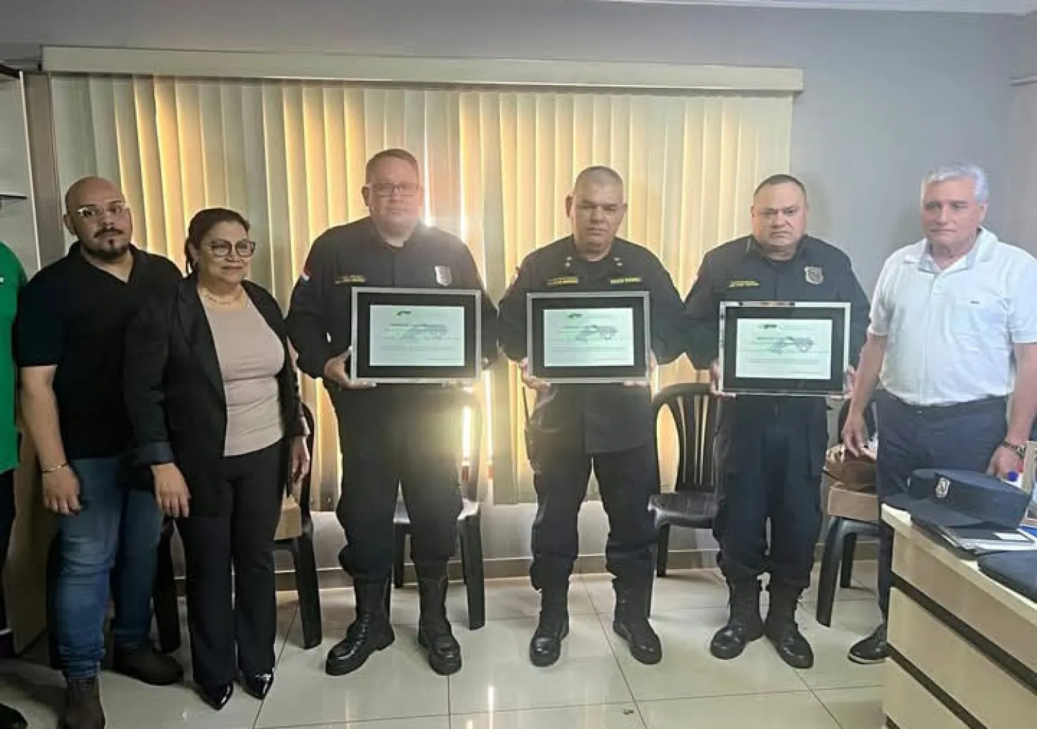 Acto de Reconocimiento a autoridades Policiales del Alto Paraná