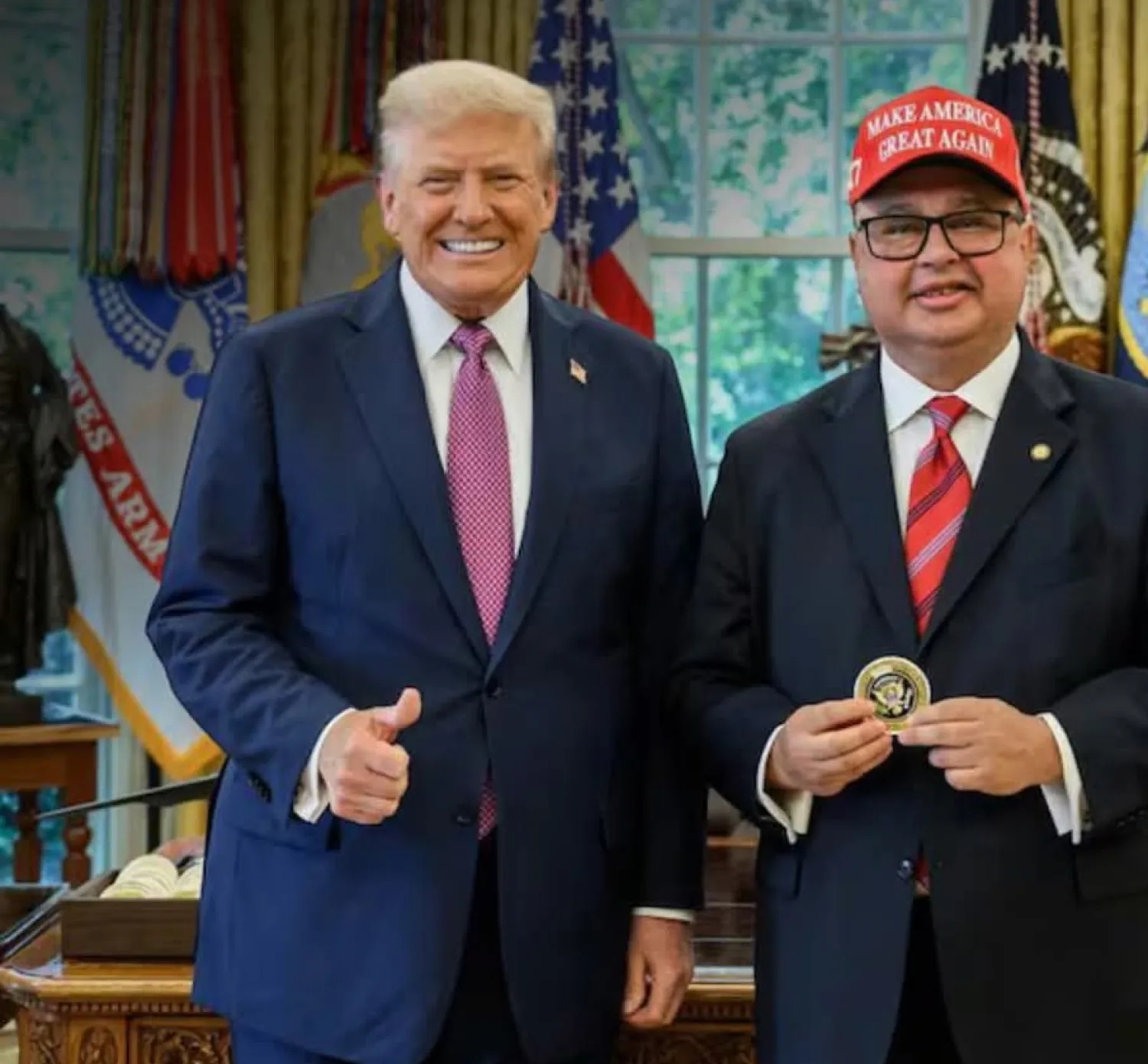 Canciller paraguayo se presentó ante Trump
