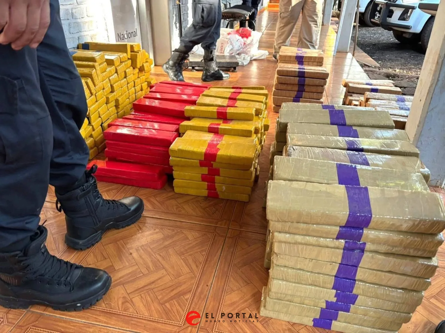 Cae 350 Kg de marihuana
