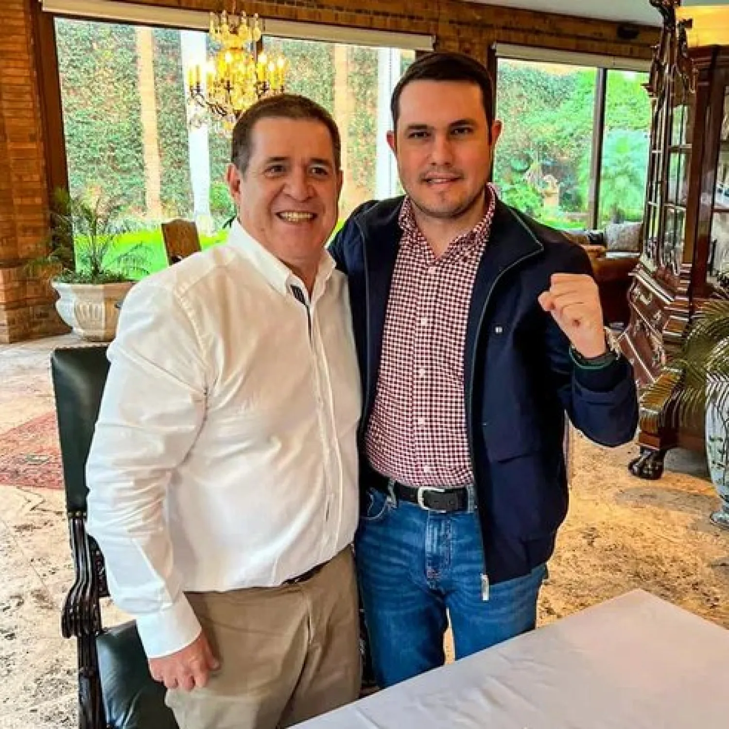 Ambiente pesado en Honor Colorado por el tema del senador Rivas.