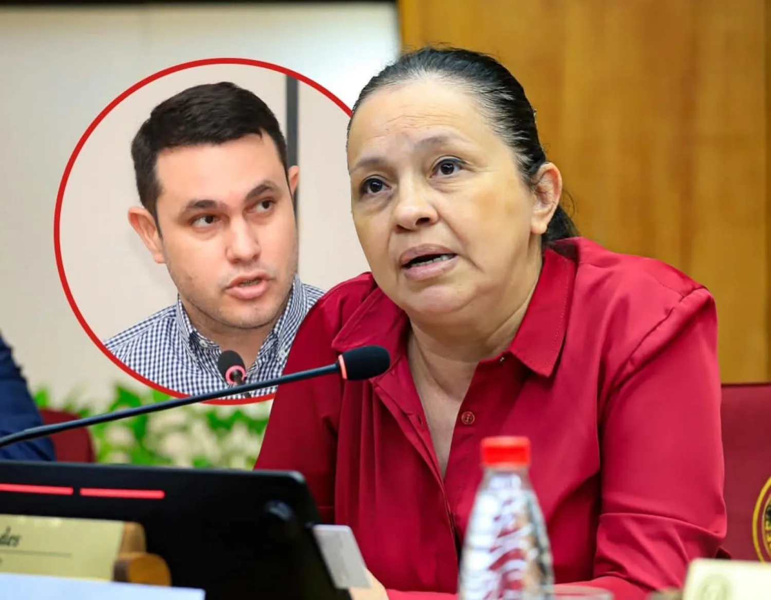 El pedido de permiso de Rivas es inconstitucional, dice la senadora Yolanda.