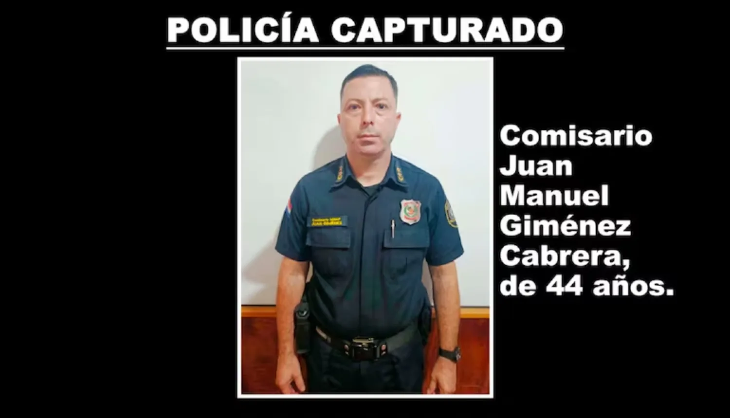Comisario que introdujo a la cárcel cañas y otras cosas está libre.