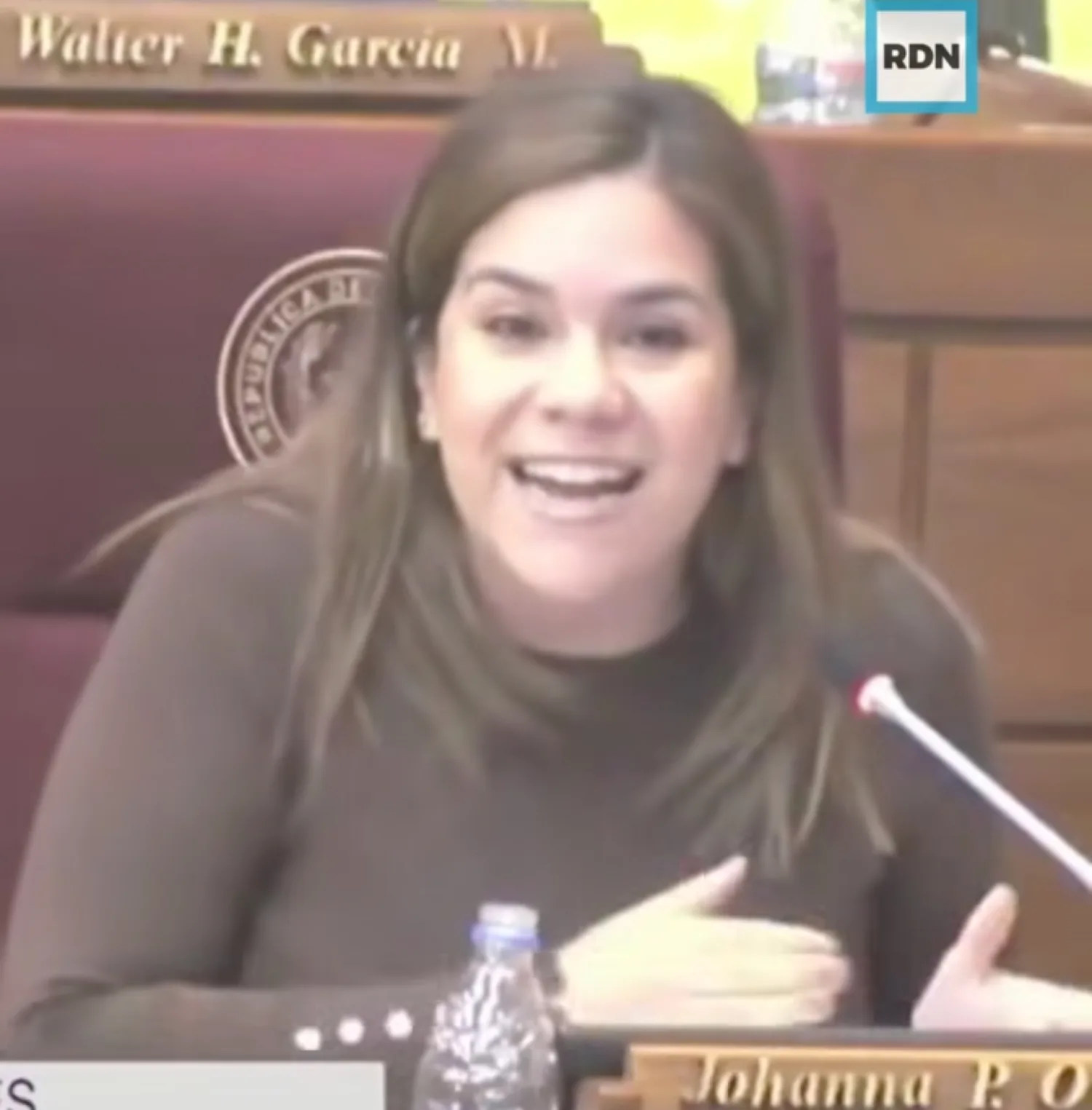 Diputado opositora pidió respeto en  la Cámara