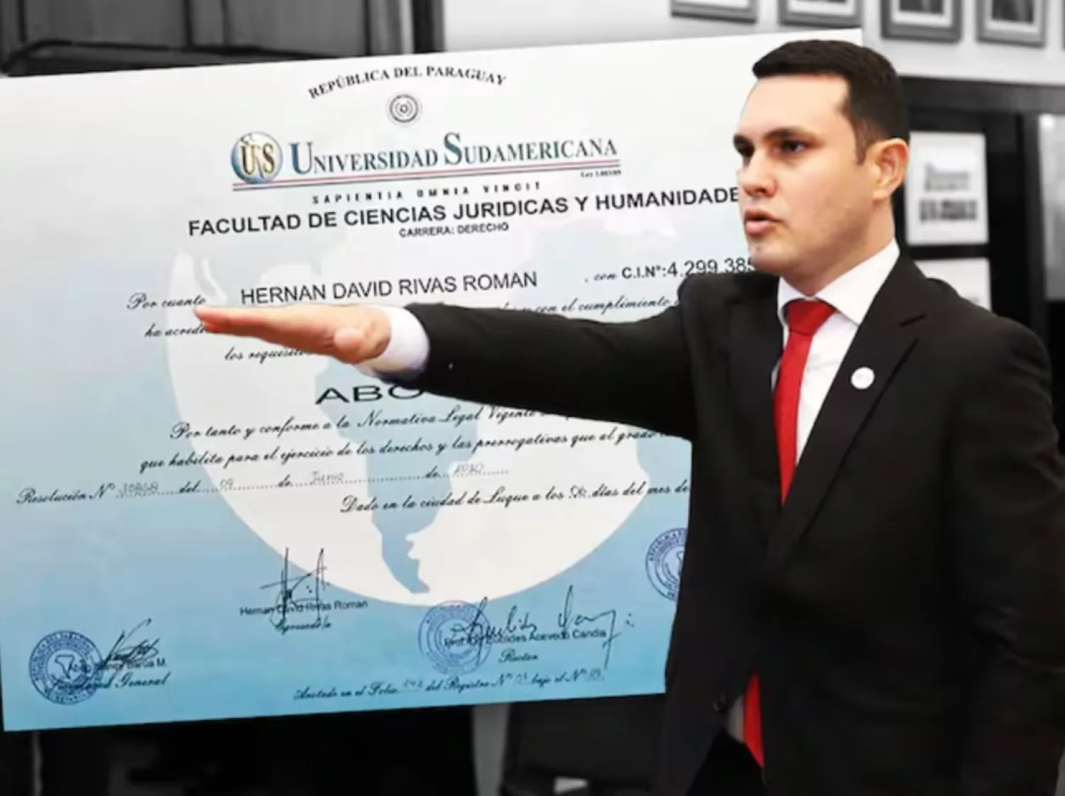 Un juez analizará el caso de Hernán Rivas en la universidad Sudamericana