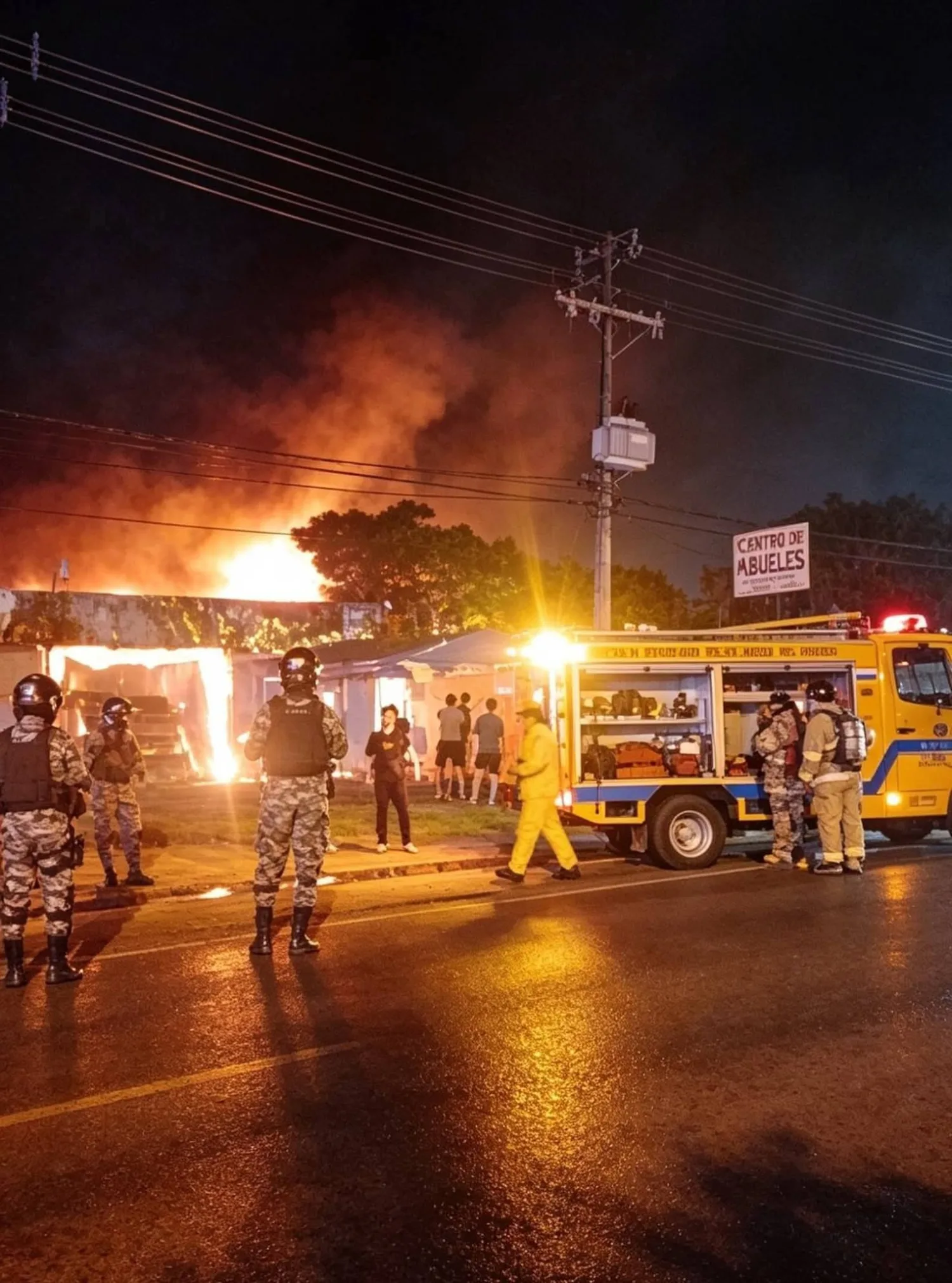 Un locutor y trabajdor de un centro comercial falleció en un incendio.