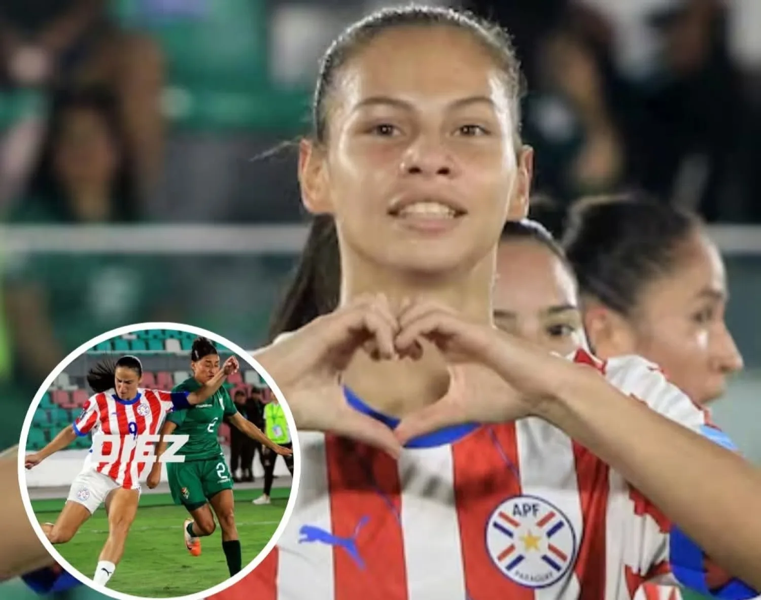 Claudia cada vez es más goleadora.